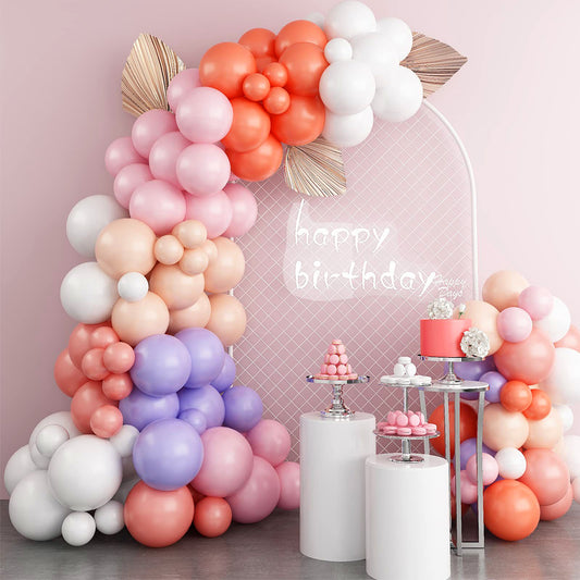 110pcs Latex balloon set for birthday paty